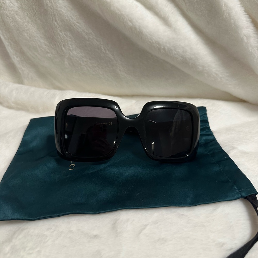Gucci Oversized Rectangular Sunglasses- Gg0896s - image 2